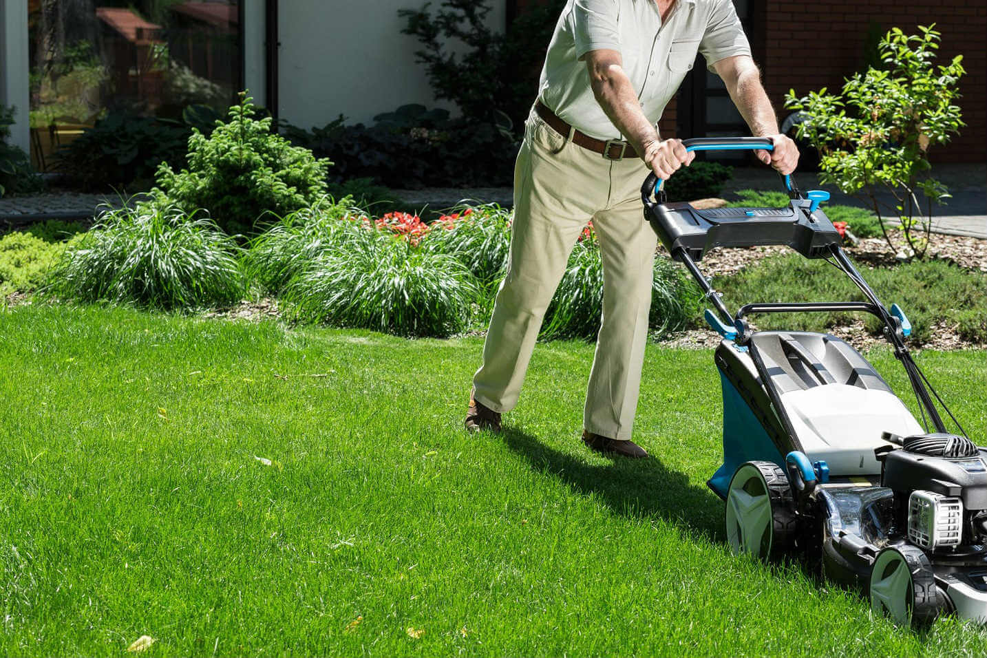 Lawn maintenance service